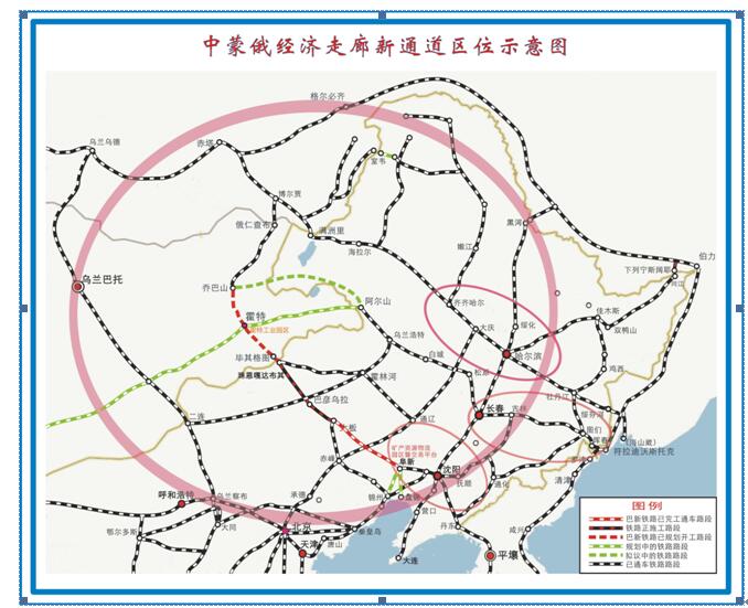 述说“一带一路”中蒙俄经济圈助力东北发展振兴